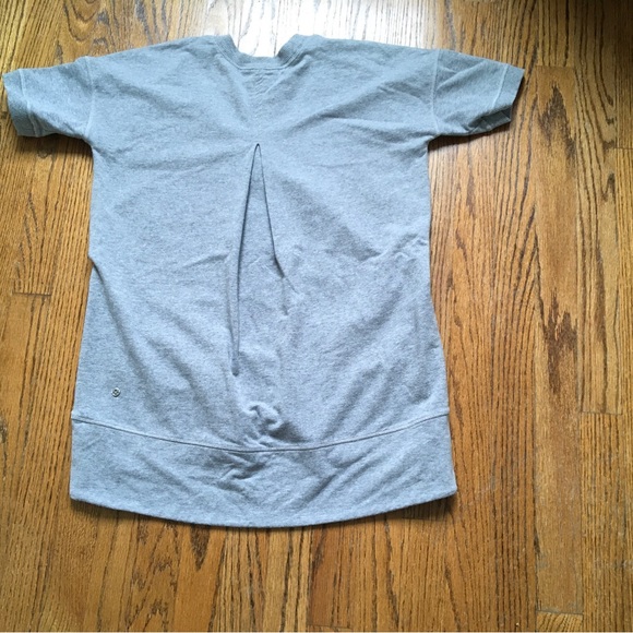Lululemon Short Sleeve Mudra Sweatshirt Size 6 - Picture 3 of 6